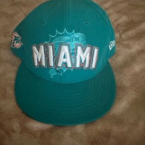 New Era Teal and Black Cap